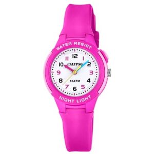 CALYPSO Reloj Infantil Sweet Time Caja de Caucho Multi Correa de Caucho Rosa CALYPSO Reloj Infantil Sweet Time Caja de Caucho Multi Correa de Caucho Rosa