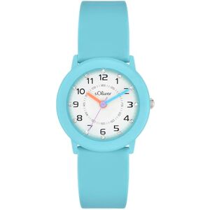 s.Oliver Reloj para niños – Redondo – Azul – 29 mm – Reloj de Metal con Movimiento de Cuarzo en la Correa de Silicona con Hebilla – Reloj analógico – Resistente al Agua 3 ATM – Resistente a los s.Oliver Reloj para niños – Redondo – Azul – 29 mm – Reloj de Metal con Movimiento de Cuarzo en la Correa de Silicona con Hebilla – Reloj analógico – Resistente al Agua 3 ATM – Resistente a los