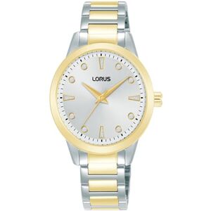 Lorus Reloj clásico para Mujer de Acero Inoxidable Plata-Oro Lorus Reloj clásico para Mujer de Acero Inoxidable Plata-Oro