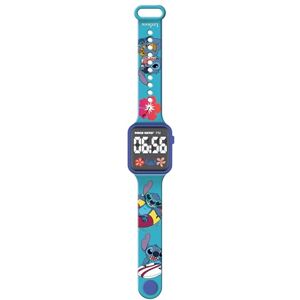 LEXIBOOK , Disney Stitch, Reloj Digital, Visualización de 12 o 24 Horas, Azul, LEXIBOOK , Disney Stitch, Reloj Digital, Visualización de 12 o 24 Horas, Azul,