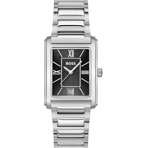 Boss Reloj Mecanismo de Cuarzo de Tres manecillas para Hombre de la colección Principle Dress con Correa Plateada de Acero Inoxidable Boss Reloj Mecanismo de Cuarzo de Tres manecillas para Hombre de la colección Principle Dress con Correa Plateada de Acero Inoxidable