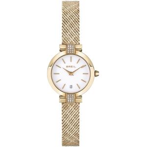 BREIL , Colección Soul, Reloj para Mujer Fabricado en Acero, Movimiento de Cuarzo Only Time, Resistente al Agua, Longitud Ajustable 13,5-19 cm, Cierre Desplegable con Botones, Caja de 25 mm, Plata BREIL , Colección Soul, Reloj para Mujer Fabricado en Acero, Movimiento de Cuarzo Only Time, Resistente al Agua, Longitud Ajustable 13,5-19 cm, Cierre Desplegable con Botones, Caja de 25 mm, Plata