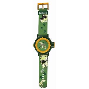 LEXIBOOK Dinosaurios Reloj Correa Ajustable Pantalla Digital con 20 proyecciones de Dinosaurios para Niños Verde y Amarillo – LEXIBOOK Dinosaurios Reloj Correa Ajustable Pantalla Digital con 20 proyecciones de Dinosaurios para Niños Verde y Amarillo –