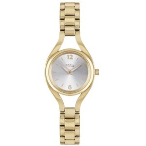 BREIL Reloj DE Mujer Elettra Esfera Plata Movimiento Silver Solo 2 CUARZOS LANCHE y Pulsera DE Acero Color Oro BREIL Reloj DE Mujer Elettra Esfera Plata Movimiento Silver Solo 2 CUARZOS LANCHE y Pulsera DE Acero Color Oro