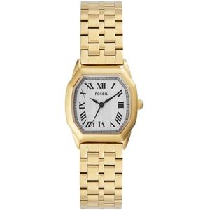 Fossil Reloj Analógico para Mujer de Cuarzo con Correa en Acero Inoxidable, Oro Caramelo, 27 mm, ES5361 Fossil Reloj Analógico para Mujer de Cuarzo con Correa en Acero Inoxidable, Oro Caramelo, 27 mm, ES5361