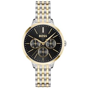 Boss Reloj Analógico de Cuarzo Multifunción para Mujer Colección Symphony LE con Correa de Acero Inoxidable Bicolor Boss Reloj Analógico de Cuarzo Multifunción para Mujer Colección Symphony LE con Correa de Acero Inoxidable Bicolor