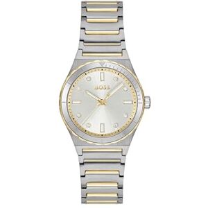 Boss Reloj con Movimiento de Cuarzo de Tres Manecillas para Mujer Colección Candor Ladies Sport con Correa de Acero Inoxidable Bicolor Boss Reloj con Movimiento de Cuarzo de Tres Manecillas para Mujer Colección Candor Ladies Sport con Correa de Acero Inoxidable Bicolor