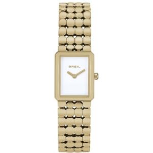 BREIL Reloj DE Mujer Motif Esfera Blanca Movimiento Solo Blanco 2 CUARZOS LANCETTE y Pulsera DE Acero Color Oro BREIL Reloj DE Mujer Motif Esfera Blanca Movimiento Solo Blanco 2 CUARZOS LANCETTE y Pulsera DE Acero Color Oro