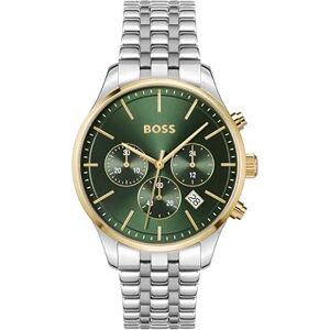 Boss Reloj Cronógrafo de Cuarzo para Hombre Colección Avery con Correa de Acero Inoxidable Plateada Boss Reloj Cronógrafo de Cuarzo para Hombre Colección Avery con Correa de Acero Inoxidable Plateada
