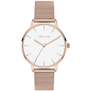 Tamaris Reloj de Mujer – Reloj Redondo de Cuarzo para Mujer con Correa de Malla de Acero Inoxidable, Oro Rosa/Blanco, 36 mm, Malla de Oro Rosa Tamaris Reloj de Mujer – Reloj Redondo de Cuarzo para Mujer con Correa de Malla de Acero Inoxidable, Oro Rosa/Blanco, 36 mm, Malla de Oro Rosa