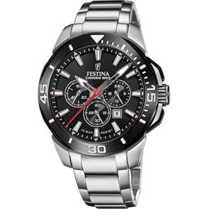 Festina Reloj Hombre /D Chrono Bike Caja de Acero Inoxidable 316l Plateado Correa de Acero Inoxidable 316l Plateado Festina Reloj Hombre /D Chrono Bike Caja de Acero Inoxidable 316l Plateado Correa de Acero Inoxidable 316l Plateado