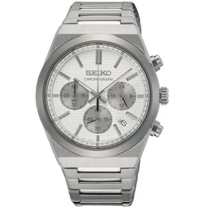 Seiko Reloj analógico de Cuarzo para Hombre con Correa de Acero Inoxidable , Plata Seiko Reloj analógico de Cuarzo para Hombre con Correa de Acero Inoxidable , Plata