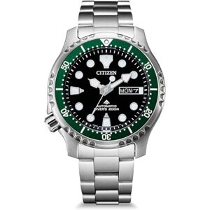 Citizen Reloj Analógico para Hombres de Automático con Correa en Acero Inoxidable Citizen Reloj Analógico para Hombres de Automático con Correa en Acero Inoxidable
