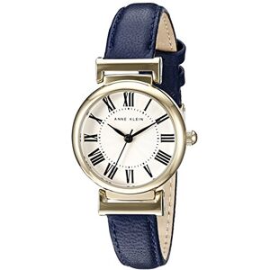 Anne Klein Reloj con Correa de Cuero para Mujer, , Azul Anne Klein Reloj con Correa de Cuero para Mujer, , Azul