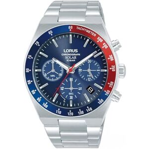Lorus Reloj cronógrafo para Hombre (Cuarzo, Caja de Acero Inoxidable), Plata, Pulsera Lorus Reloj cronógrafo para Hombre (Cuarzo, Caja de Acero Inoxidable), Plata, Pulsera