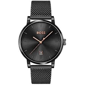 Boss Reloj Analógico para Hombre de Cuarzo con Correa en Acero Inoxidable Boss Reloj Analógico para Hombre de Cuarzo con Correa en Acero Inoxidable