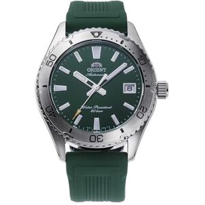 Orient Sports Mako AC0Q Reloj de Hombre automático con Carga Manual, Impermeable, 40 mm, Silicona Verde, Deportes Orient Sports Mako AC0Q Reloj de Hombre automático con Carga Manual, Impermeable, 40 mm, Silicona Verde, Deportes