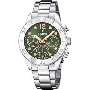 Festina Reloj Mujer Analógico de Acero Inoxidable 316l Plateado Movimiento de Cuarzo Cronógrafo Cristal Mineral de Alta Resistencia Resistente al Agua 10 ATM F20603/5 Boyfriend Collection Festina Reloj Mujer Analógico de Acero Inoxidable 316l Plateado Movimiento de Cuarzo Cronógrafo Cristal Mineral de Alta Resistencia Resistente al Agua 10 ATM F20603/5 Boyfriend Collection