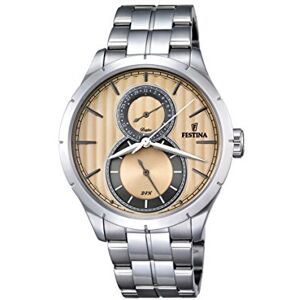 Festina Hombre Reloj de Pulsera analógico Cuarzo Acero Inoxidable Festina Hombre Reloj de Pulsera analógico Cuarzo Acero Inoxidable