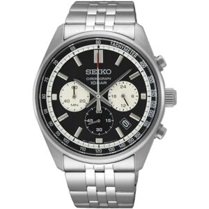 Seiko Dress Chronograph Reloj de Pulsera para Hombre, Color Plateado, Plateado, Pulsera Seiko Dress Chronograph Reloj de Pulsera para Hombre, Color Plateado, Plateado, Pulsera