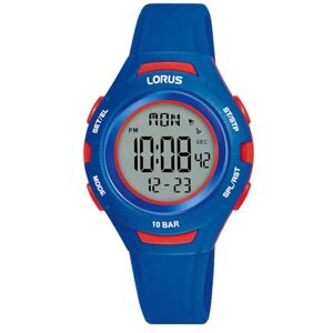 Lorus Reloj Infantil Digital de Cuarzo con Correa de Silicona, Azul Lorus Reloj Infantil Digital de Cuarzo con Correa de Silicona, Azul