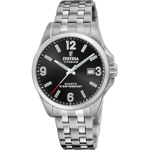 Festina Reloj Hombre Analógico de Titanio Gris Movimiento de Cuarzo Calendario Cristal Mineral de Alta Resistencia Resistente al Agua 10 ATM F20696/3 Titanium Festina Reloj Hombre Analógico de Titanio Gris Movimiento de Cuarzo Calendario Cristal Mineral de Alta Resistencia Resistente al Agua 10 ATM F20696/3 Titanium