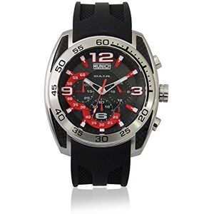 MUNICH10A.T.M. Reloj Analógico para Unisex Adultos de Cuarzo con Correa en Caucho MUNICH10A.T.M. Reloj Analógico para Unisex Adultos de Cuarzo con Correa en Caucho