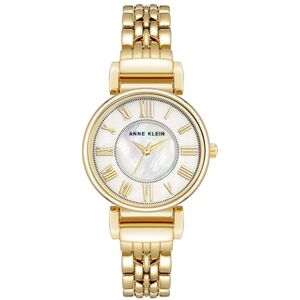 Anne Klein Reloj de Pulsera para Mujer, Dorado Anne Klein Reloj de Pulsera para Mujer, Dorado