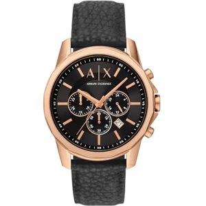 Giorgio Armani Reloj Hombre, Movimiento Cuarzo cronógrafo y Caja 44mm con Correa Silicona Giorgio Armani Reloj Hombre, Movimiento Cuarzo cronógrafo y Caja 44mm con Correa Silicona