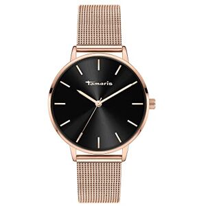 Tamaris Reloj de, Oro Rosa/Negro, 36 mm, Moderno Tamaris Reloj de, Oro Rosa/Negro, 36 mm, Moderno