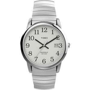Timex Classic Reloj de cuarzo para hombres, correa de acero inoxidable, color plata Timex Classic Reloj de cuarzo para hombres, correa de acero inoxidable, color plata