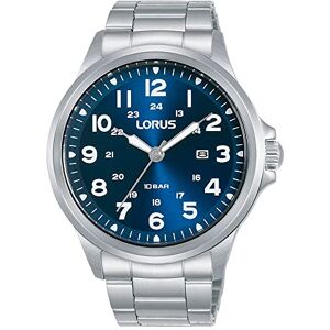 Lorus Reloj analógico de Cuarzo para Hombre 32025149, Azul, Pulsera Lorus Reloj analógico de Cuarzo para Hombre 32025149, Azul, Pulsera