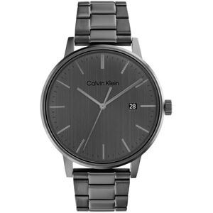 Calvin Reloj Analógico de Cuarzo para Hombre Colección Linked Bracelet FOR Him con Correa de Acero Inoxidable Gris Calvin Reloj Analógico de Cuarzo para Hombre Colección Linked Bracelet FOR Him con Correa de Acero Inoxidable Gris