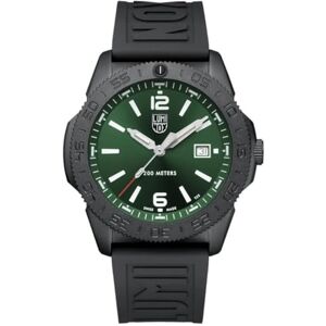 Luminox Pacific Diver Reloj de Buceo para Hombre (44 mm, Acero Inoxidable, Cuarzo, analógico, 20 Bar, Correa de Acero Inoxidable, Esfera Verde, Fecha, manecillas luminiscentes) Luminox Pacific Diver Reloj de Buceo para Hombre (44 mm, Acero Inoxidable, Cuarzo, analógico, 20 Bar, Correa de Acero Inoxidable, Esfera Verde, Fecha, manecillas luminiscentes)