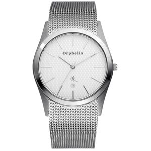 ORPHELIA Reloj de Pulsera para Hombres, Color Plata ORPHELIA Reloj de Pulsera para Hombres, Color Plata
