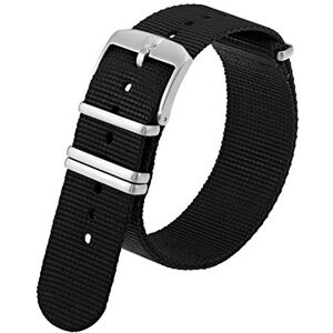 Luminox Correa de reloj de repuesto para series 3000, 3050, 3080, 8400 y otras de 23 mm, Negro, 23mm, Correa Luminox Correa de reloj de repuesto para series 3000, 3050, 3080, 8400 y otras de 23 mm, Negro, 23mm, Correa