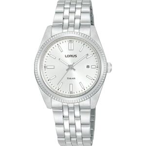 Lorus Reloj analógico de Cuarzo Unisex para Adultos con Correa de Acero Inoxidable , Plata, Pulsera Lorus Reloj analógico de Cuarzo Unisex para Adultos con Correa de Acero Inoxidable , Plata, Pulsera