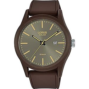 Lorus Reloj analógico de Cuarzo para Hombre con Correa de Silicona Lorus Reloj analógico de Cuarzo para Hombre con Correa de Silicona
