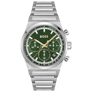 Boss Reloj Cronógrafo de Cuarzo para Hombre Colección Candor Chrono con Correa de Acero Inoxidable Plateada Boss Reloj Cronógrafo de Cuarzo para Hombre Colección Candor Chrono con Correa de Acero Inoxidable Plateada