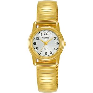 Lorus Reloj Mujer Cuarzo Bañado En Oro con Correa de Metal, Oro Lorus Reloj Mujer Cuarzo Bañado En Oro con Correa de Metal, Oro