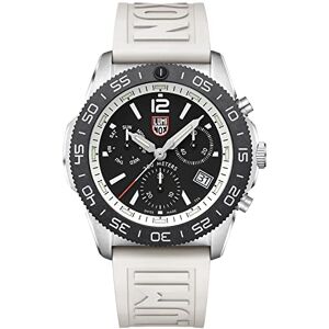 Luminox Reloj analógico de Cuarzo Suizo para Hombre con Correa de Goma , Blanco, Moderno Luminox Reloj analógico de Cuarzo Suizo para Hombre con Correa de Goma , Blanco, Moderno