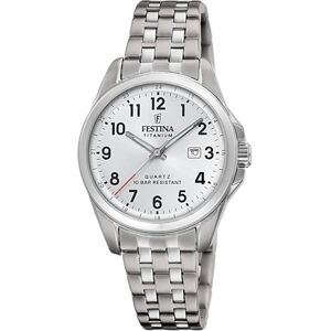 Festina Reloj Mujer Analógico de Titanio Gris Movimiento de Cuarzo Cristal Mineral de Alta Resistencia Resistente al Agua 10 ATM Calendario F20697/1 Calendario Titanium Festina Reloj Mujer Analógico de Titanio Gris Movimiento de Cuarzo Cristal Mineral de Alta Resistencia Resistente al Agua 10 ATM Calendario F20697/1 Calendario Titanium