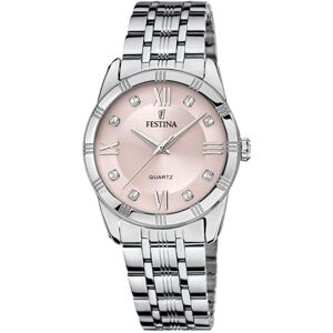 Festina Reloj Mujer Analógico de Acero Inoxidable 316l Plateado Movimiento de Cuarzo Cristal Mineral de Alta Resistencia Resistente al Agua 5 ATM Mademoiselle Festina Reloj Mujer Analógico de Acero Inoxidable 316l Plateado Movimiento de Cuarzo Cristal Mineral de Alta Resistencia Resistente al Agua 5 ATM Mademoiselle