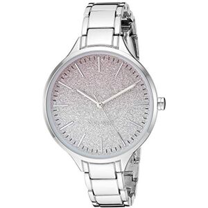 Nine West Reloj de Pulsera para Mujer, Plateado Nine West Reloj de Pulsera para Mujer, Plateado