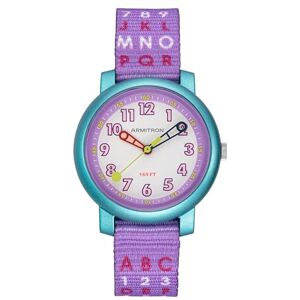 Armitron Sport 27/1002 Reloj Deportivo para niños fácil de Leer con Correa de Nailon Estampada, Morado Armitron Sport 27/1002 Reloj Deportivo para niños fácil de Leer con Correa de Nailon Estampada, Morado