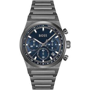 Boss Reloj Cronógrafo de Cuarzo para Hombre Colección Candor Chrono con Correa de Acero Inoxidable Gris Boss Reloj Cronógrafo de Cuarzo para Hombre Colección Candor Chrono con Correa de Acero Inoxidable Gris