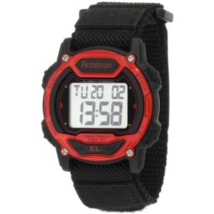 Armitron Sport 45/7004 Reloj Deportivo Digital con cronógrafo y Correa de Nailon, Unisex, Rojo Armitron Sport 45/7004 Reloj Deportivo Digital con cronógrafo y Correa de Nailon, Unisex, Rojo