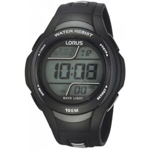 Lorus Sport Reloj Digital de Cuarzo para Hombre, Correa de Goma Color Negro (Alarma, cronómetro, luz) Lorus Sport Reloj Digital de Cuarzo para Hombre, Correa de Goma Color Negro (Alarma, cronómetro, luz)