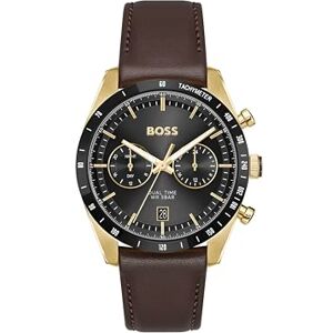 Boss Reloj analógico multifunción de Cuarzo para Hombre de la colección TOURMASTER con Correa de Piel marrón Boss Reloj analógico multifunción de Cuarzo para Hombre de la colección TOURMASTER con Correa de Piel marrón
