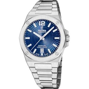 Festina Reloj automático Swiss Made para Hombre con Pulsera de Acero Festina Reloj automático Swiss Made para Hombre con Pulsera de Acero